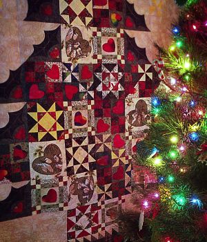 12/25 Merry Christmas - Christmas Quilt & Tree