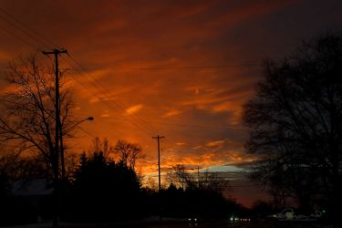 2/14 Sunset in City Of Wires