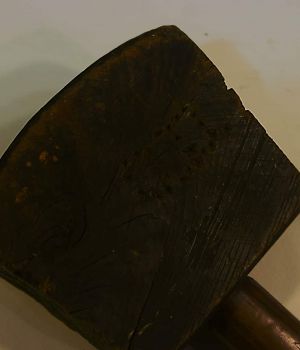 3/11 Antique Hand Made Wooden Hammer